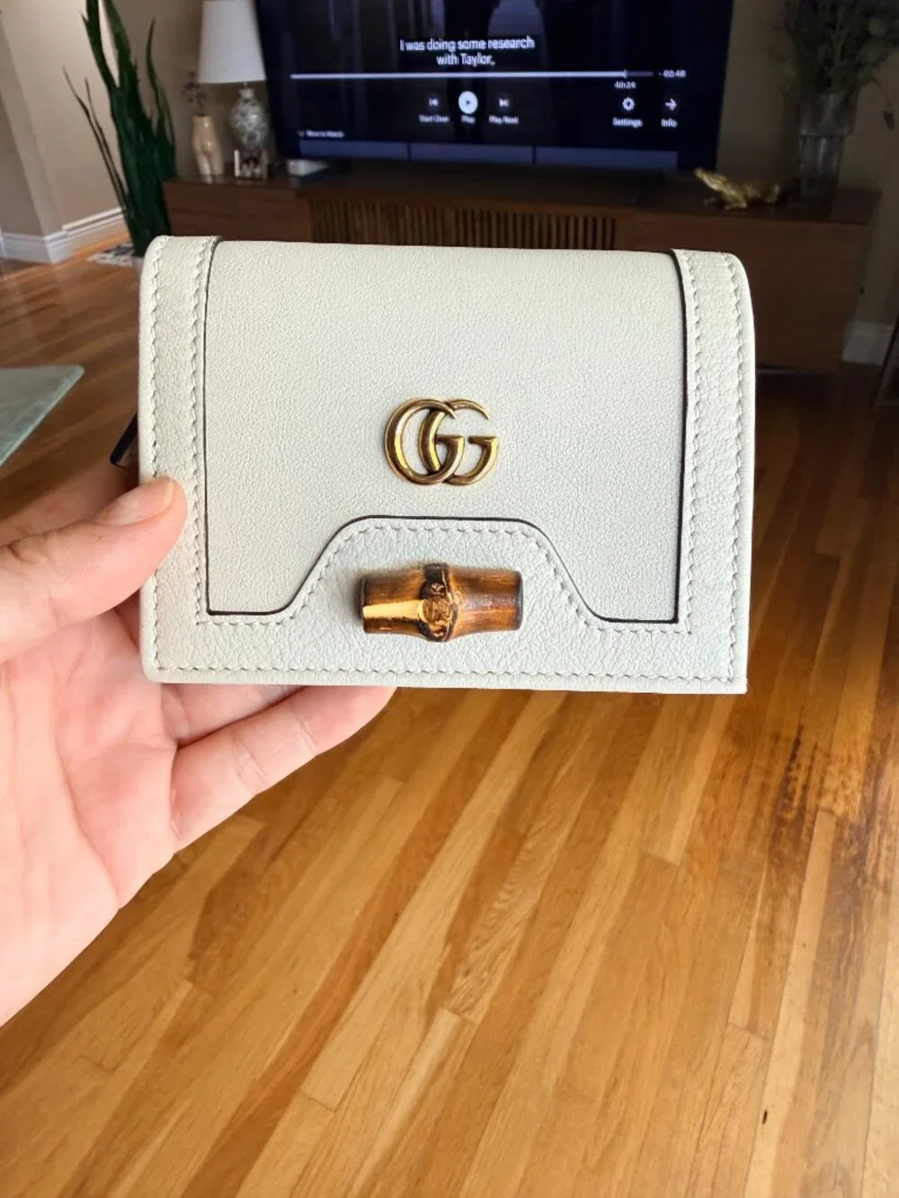Gucci Bamboo Double G Wallet